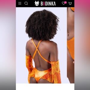 Badinka bodysuit and sleeves